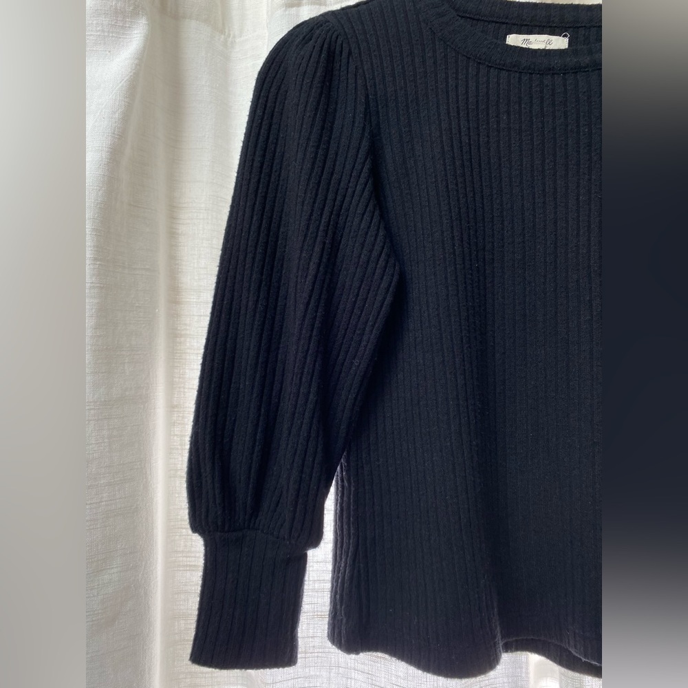 Madewell Balloon Sleeved Blouse - Size Small